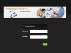 Hospital Management website