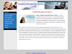 Complain Management website